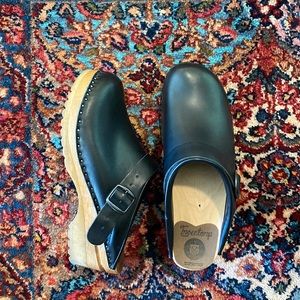 Troentorp Swedish clogs, Johansson black, size 42 EU